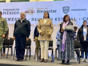 El presidente se reunió con más de dos mil Servidores de la Nación adscritos en Chihuahua.